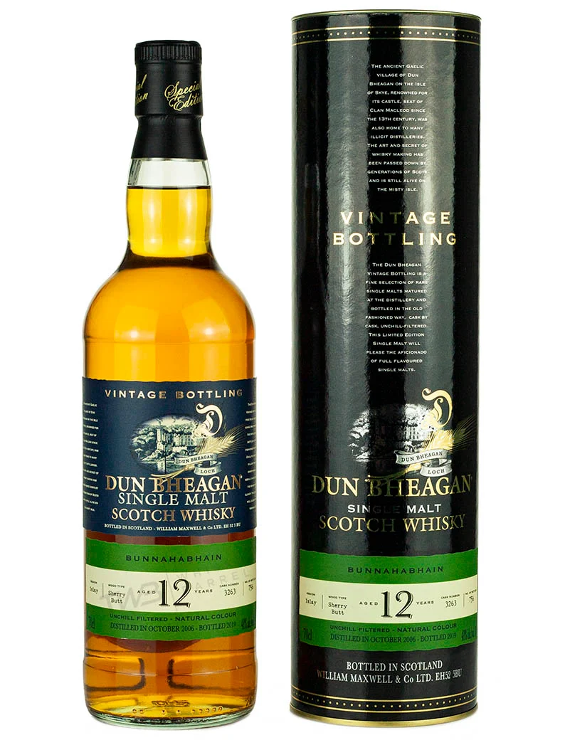 Bunnahabhain 12 Year Old 2006 Dun Bheagan