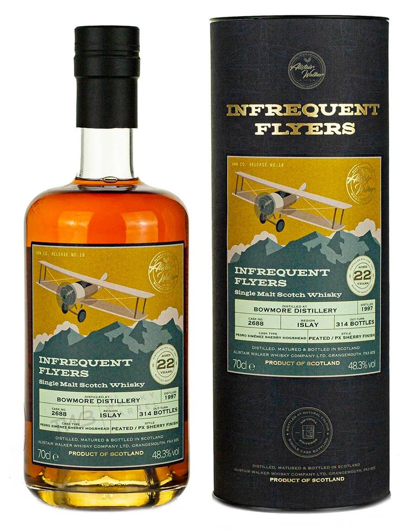 Bowmore 22 Year Old 1997 Infrequent Flyers