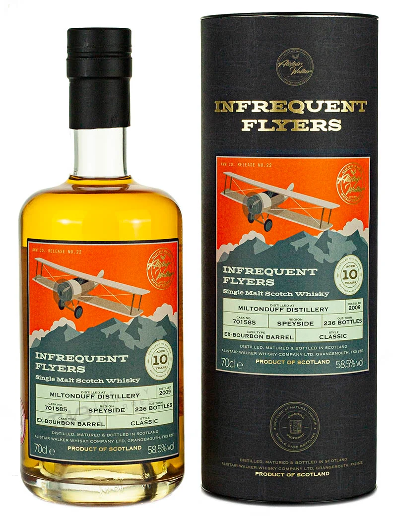 Miltonduff 10 Year Old 2009 Infrequent Flyers