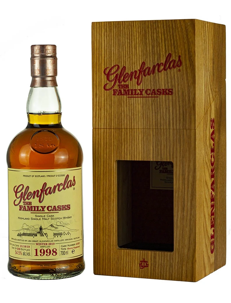 Glenfarclas 21 Year Old 1998 Family Casks Release W19