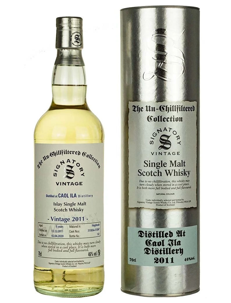 Caol Ila 8 Year Old 2011 Signatory Un-Chillfiltered