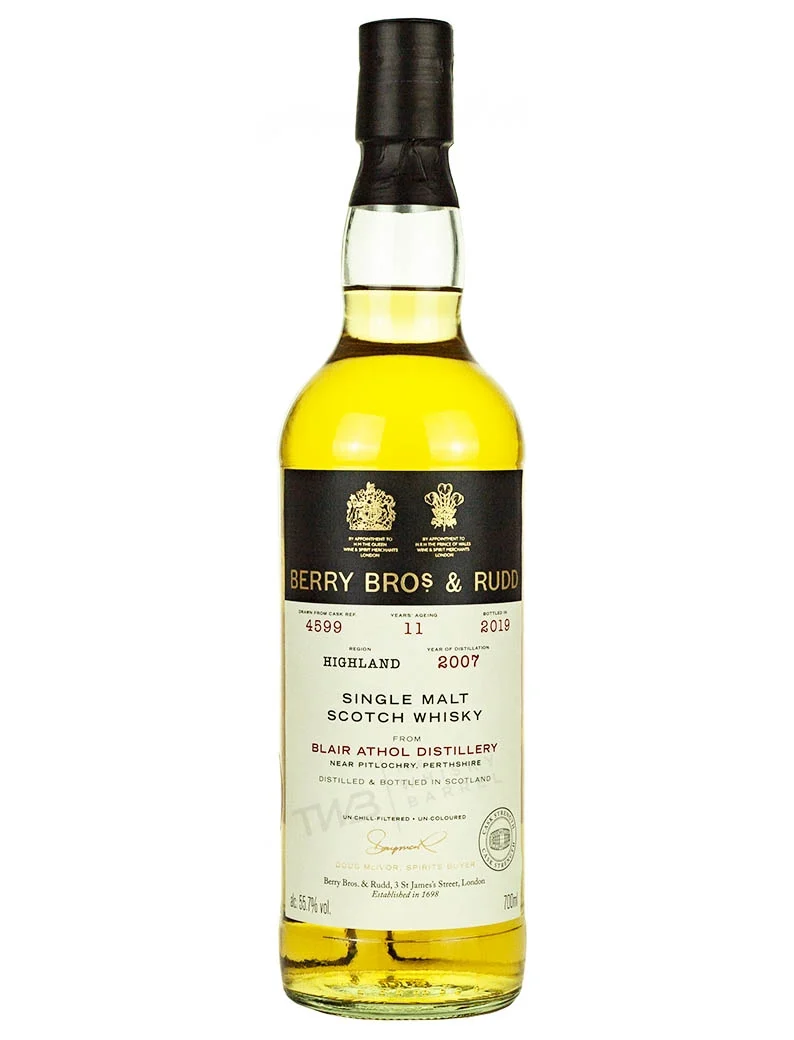 Blair Athol 11 Year Old 2007 Berry Bros & Rudd