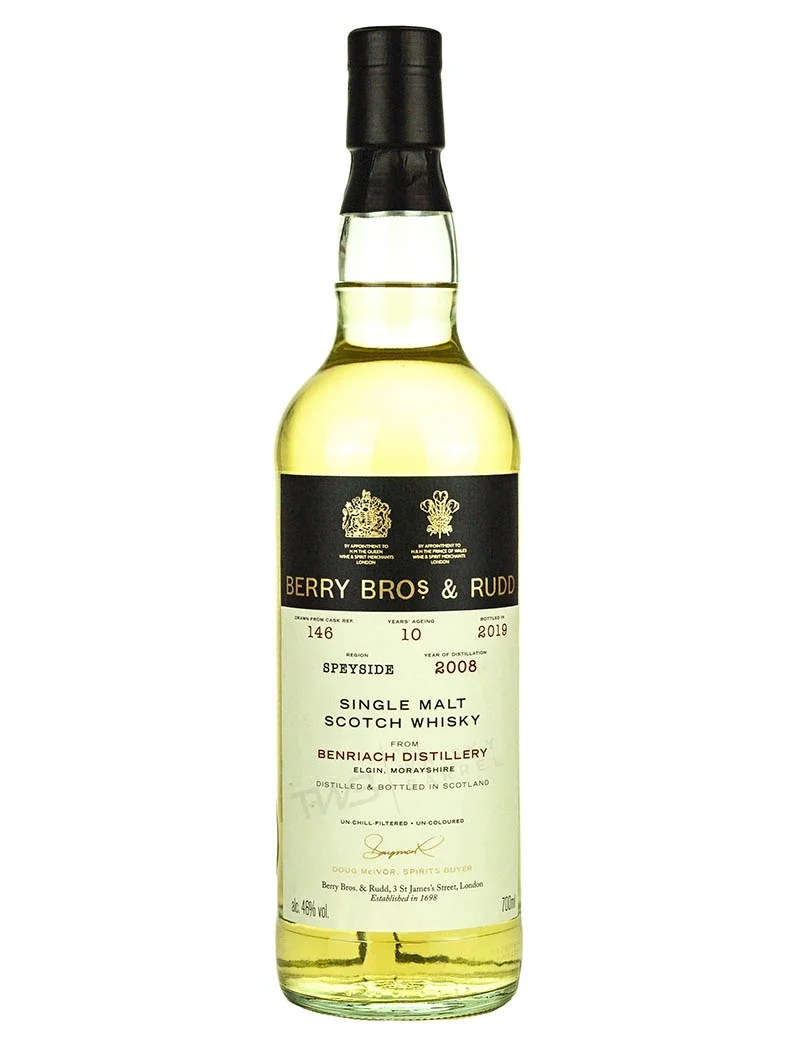 Benriach 10 Year Old 2008 Berry Bros & Rudd