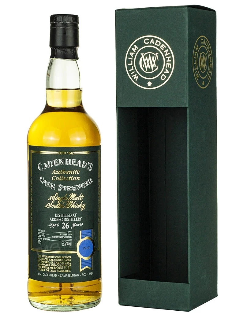 Ardbeg 26 Year Old 1993 Cadenhead's Authentic Collection