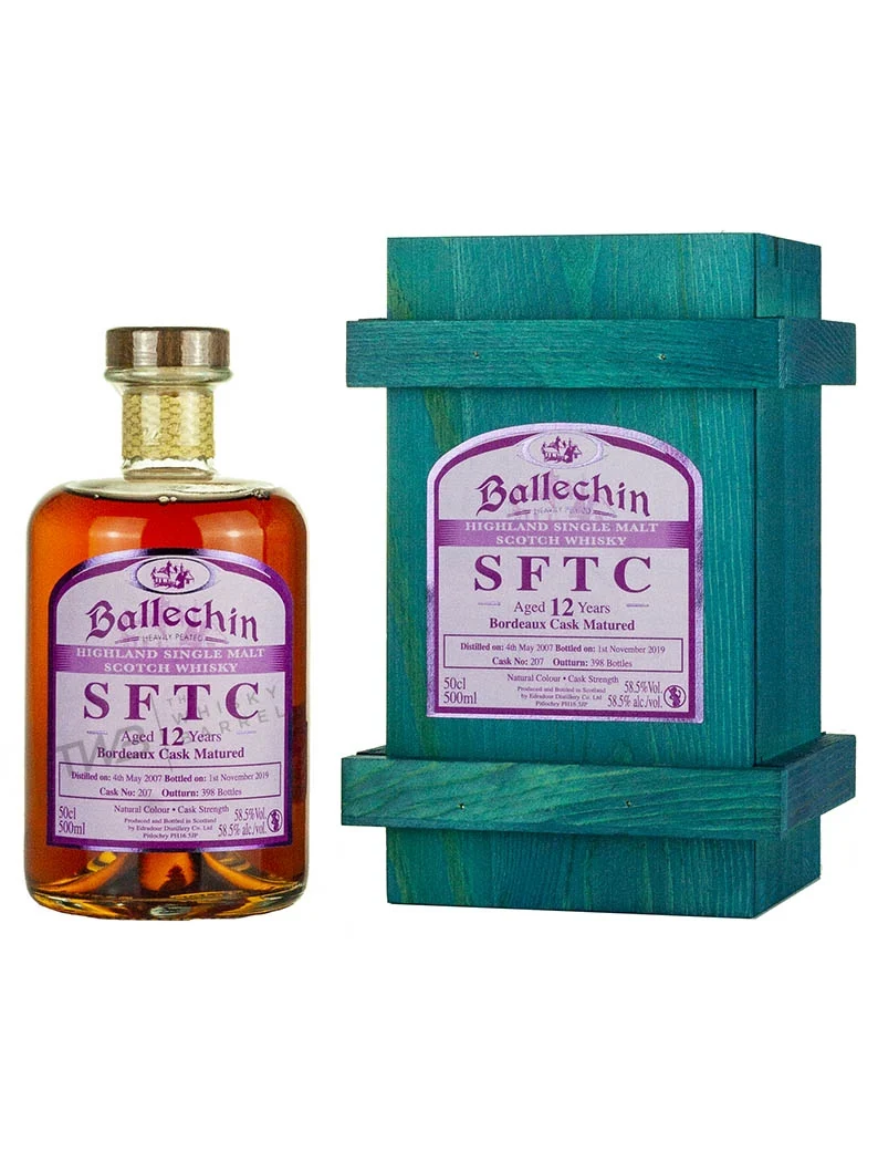 Edradour Ballechin 12 Year Old 2007 Bordeaux STFC