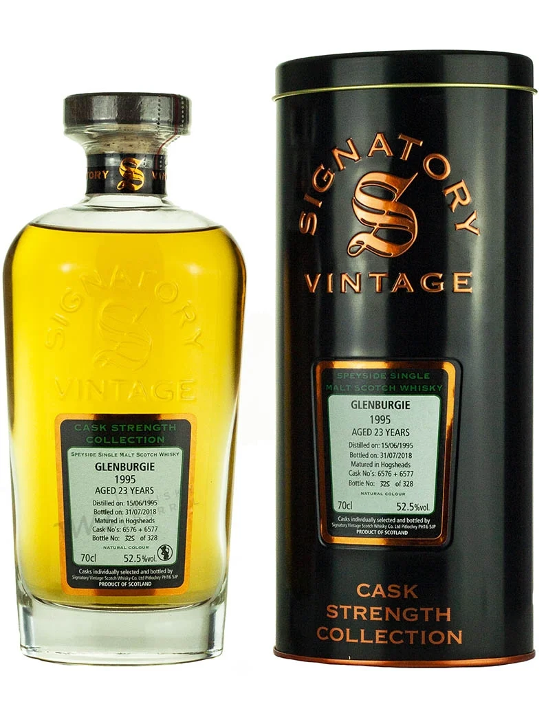Glenburgie 23 Year Old 1995 Signatory Cask Strength