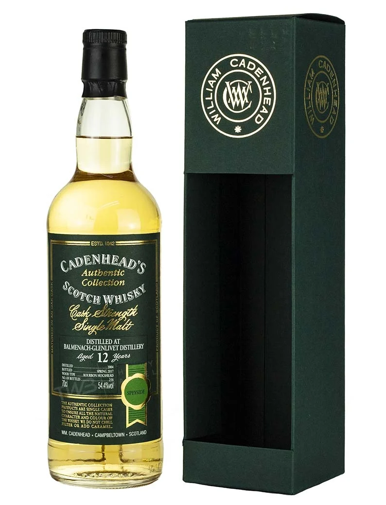 Balmenach 12 Year Old 2004 Cadenhead's Cask Strength