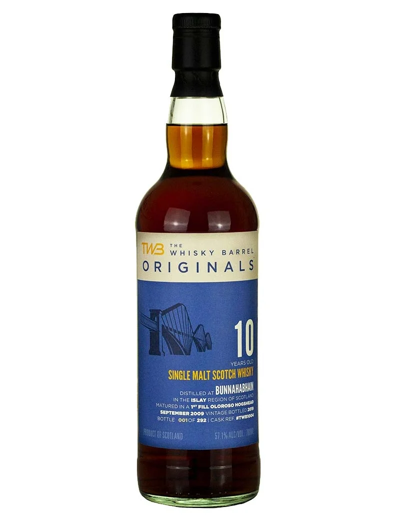 Bunnahabhain 10 Year Old 2009 TWB Originals