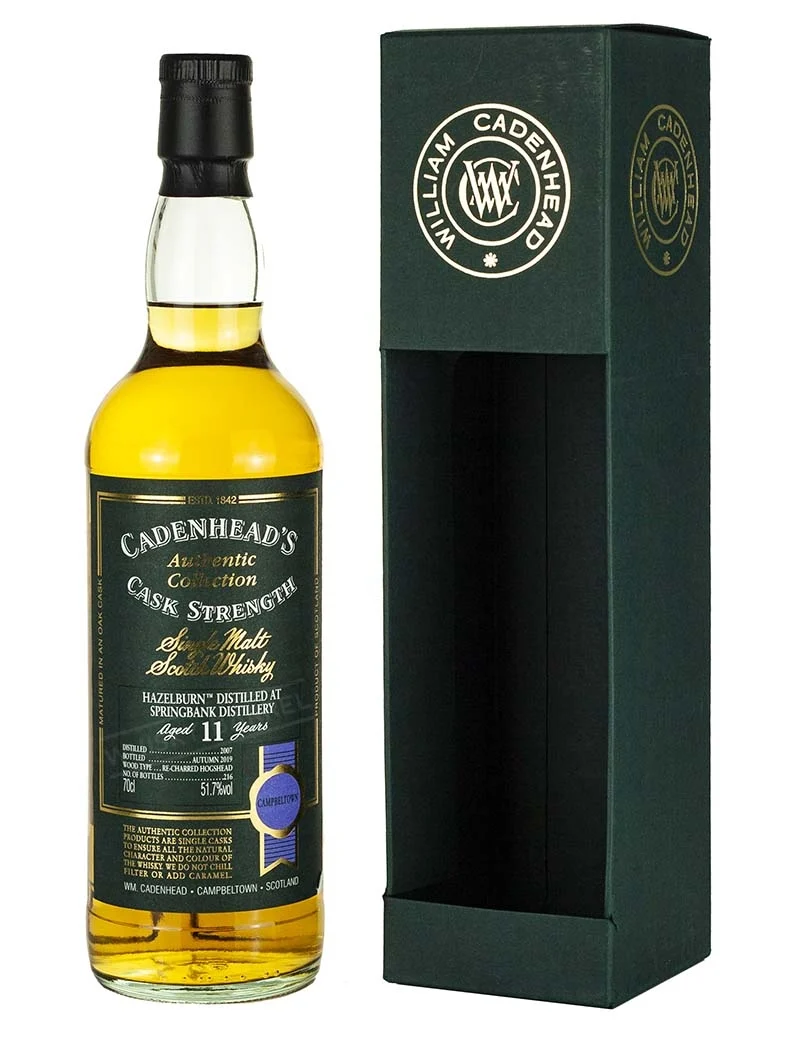 Hazelburn (Springbank) 11 Year Old 2007 Cadenhead's Authentic Collection