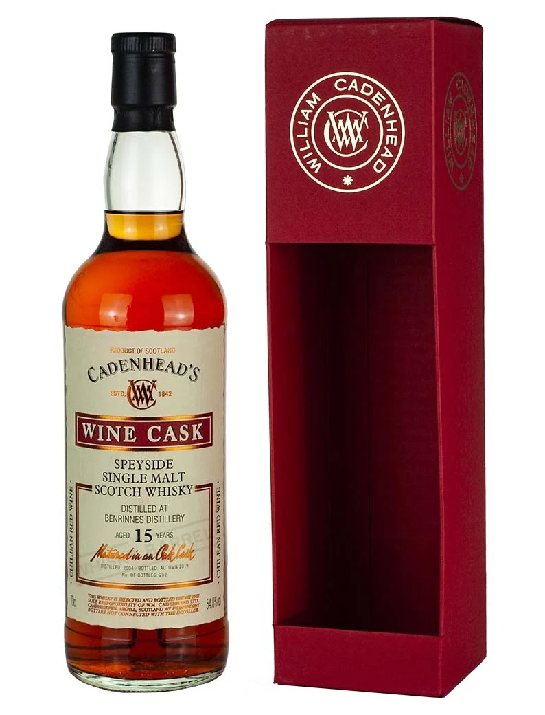 Benrinnes 15 Year Old 2004 Cadenhead's Wine Cask