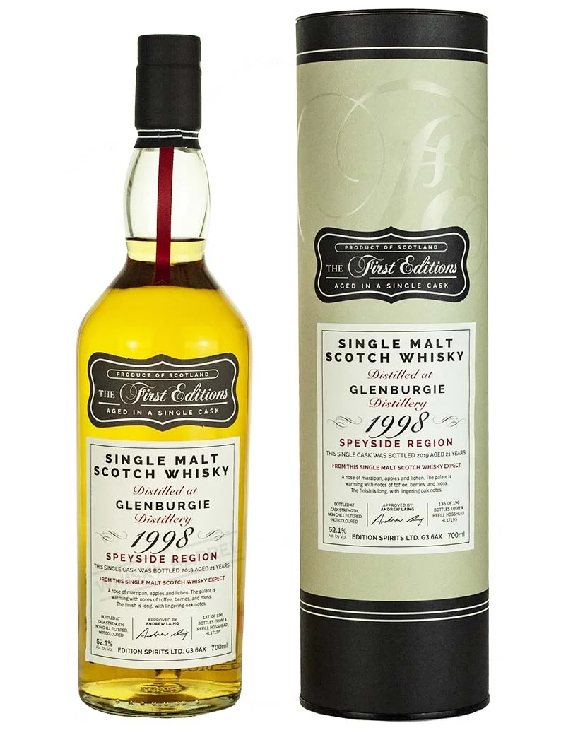 Glenburgie 21 Year Old 1998 First Editions