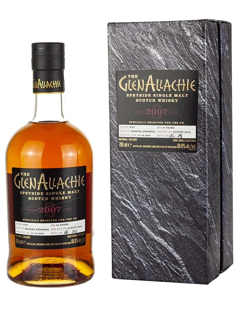 Glenallachie 12 Year Old 2007 UK Single Cask (2019)