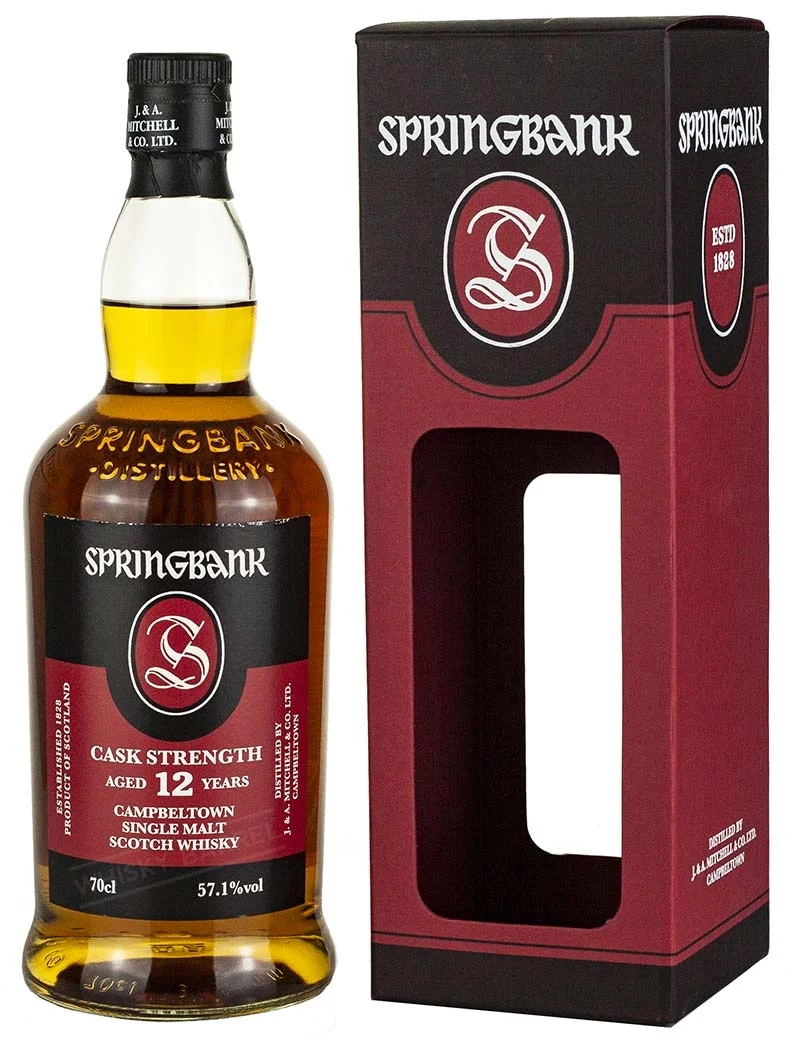 Springbank 12 Year Old Cask Strength 57.1%