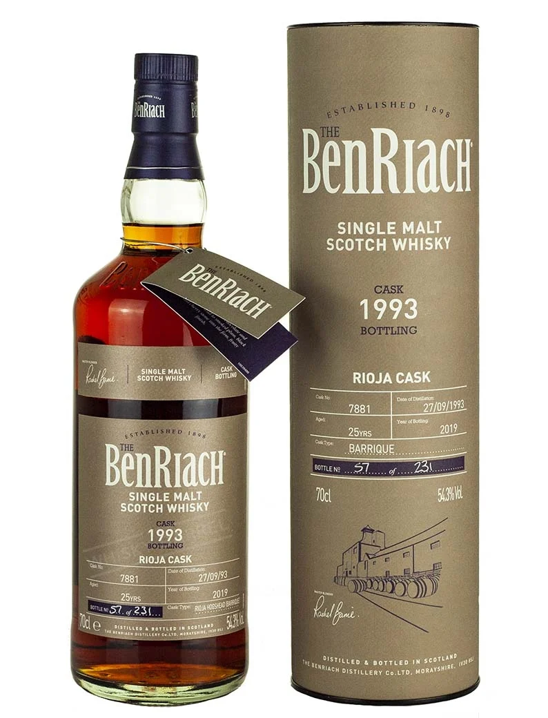 Benriach 25 Year Old 1993 Batch 16