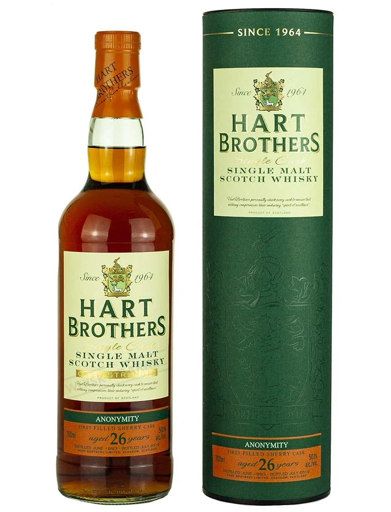 Mystery Malt Anonymity 26 Year Old 1993 Hart Brothers Sherry Cask