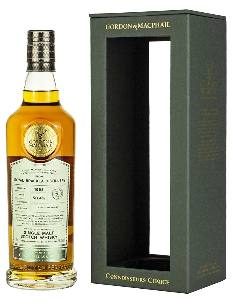 Royal Brackla 24 Year Old 1995 Connoisseurs Choice