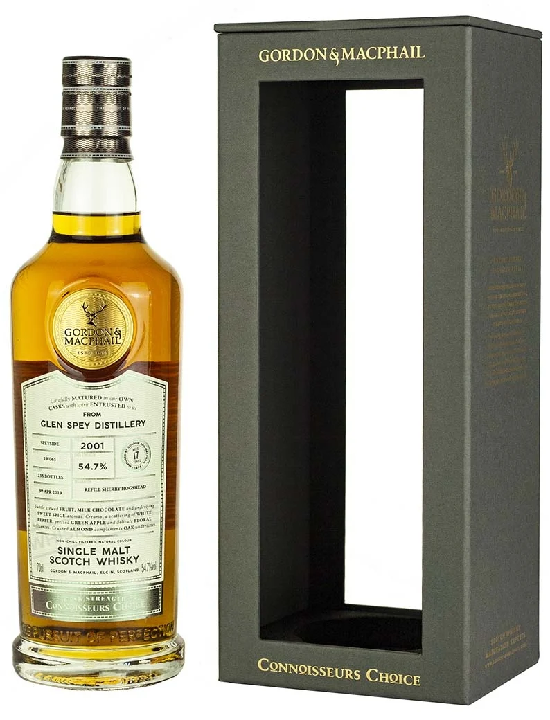 Glen Spey 17 Year Old 2001 Connoisseurs Choice