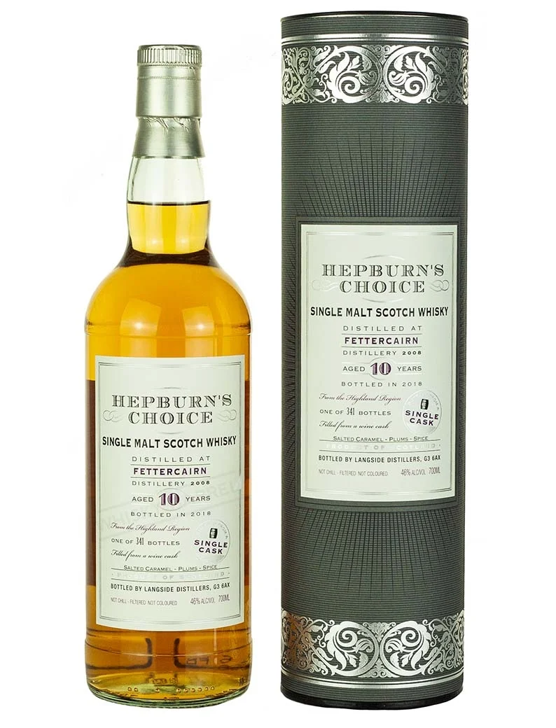Fettercairn 10 Year Old 2008 Hepburn's Choice