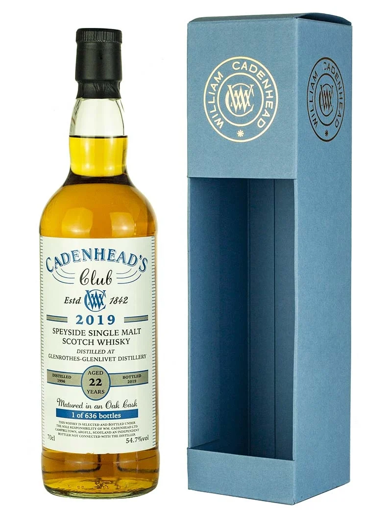 Glenrothes 22 Year Old 1996 Cadenhead's Club