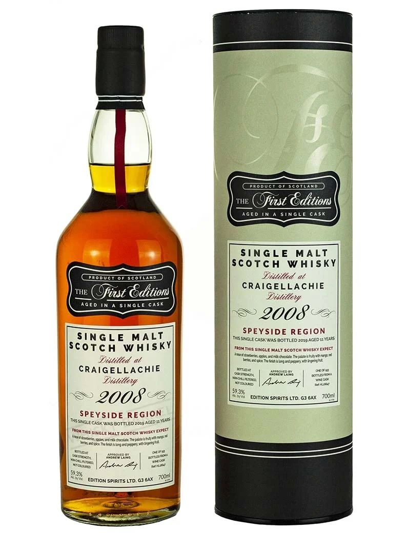 Craigellachie 11 Year Old 2008 First Editions