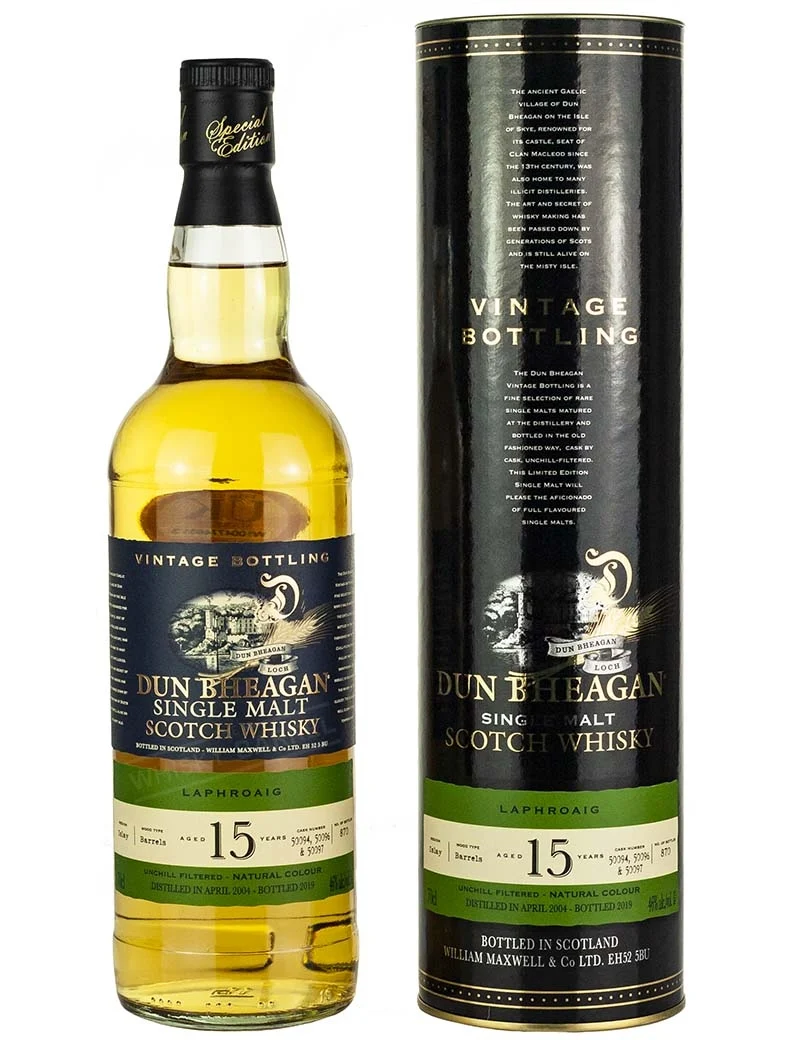 Laphroaig 15 Year Old 2004 Dun Bheagan
