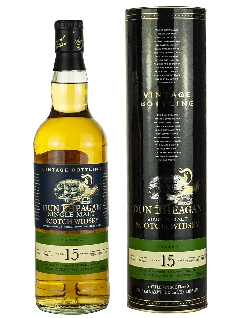 Ardbeg 15 Year Old 2004 Dun Bheagan