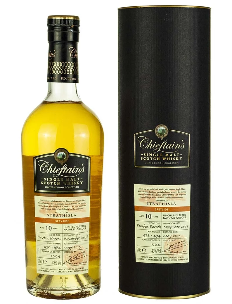 Strathisla 10 Year Old 2008 Chieftain's