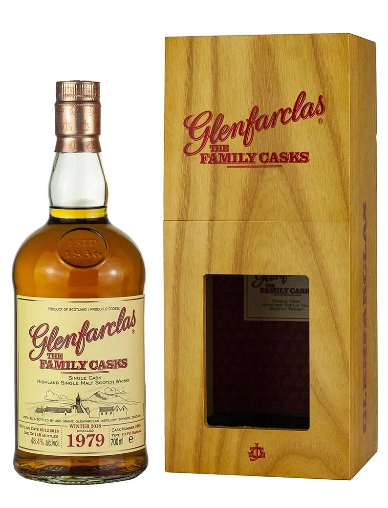 Glenfarclas 39 Year Old 1979 Family Casks Release W18