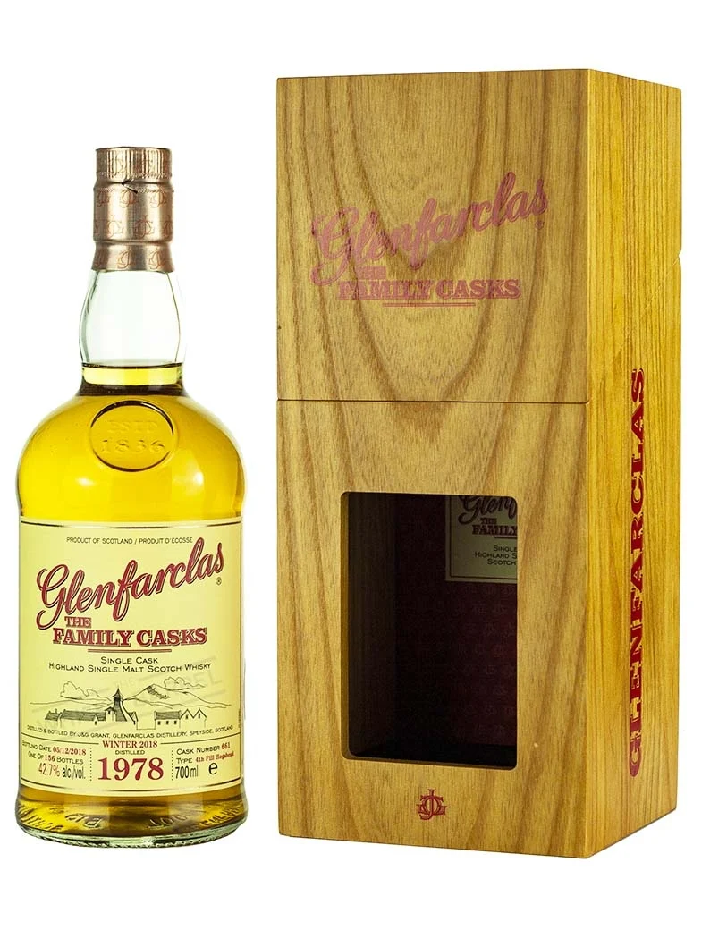 Glenfarclas 40 Year Old 1978 Family Casks Release W18