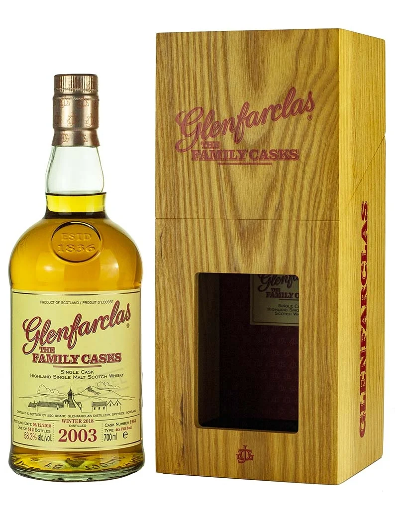 Glenfarclas 15 Year Old 2003 Family Casks Release W18