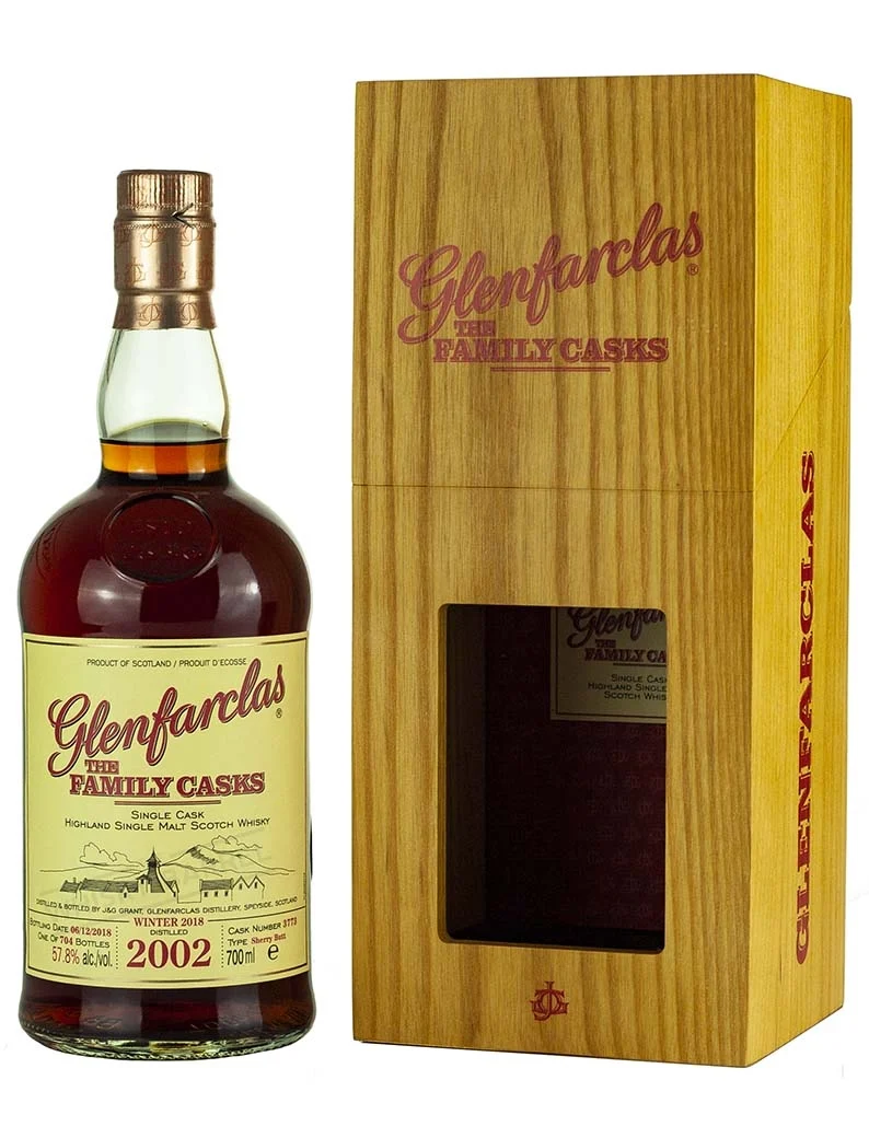 Glenfarclas 15 Year Old 2002 Family Casks Release W18