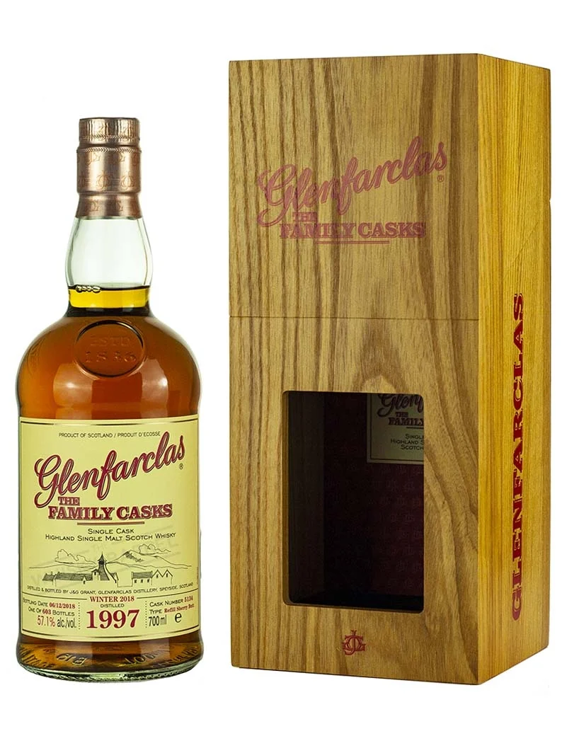 Glenfarclas 21 Year Old 1997 Family Casks Release W18