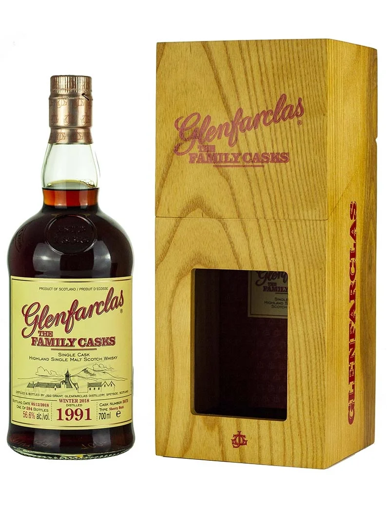 Glenfarclas 27 Year Old 1991 Family Casks Release W18