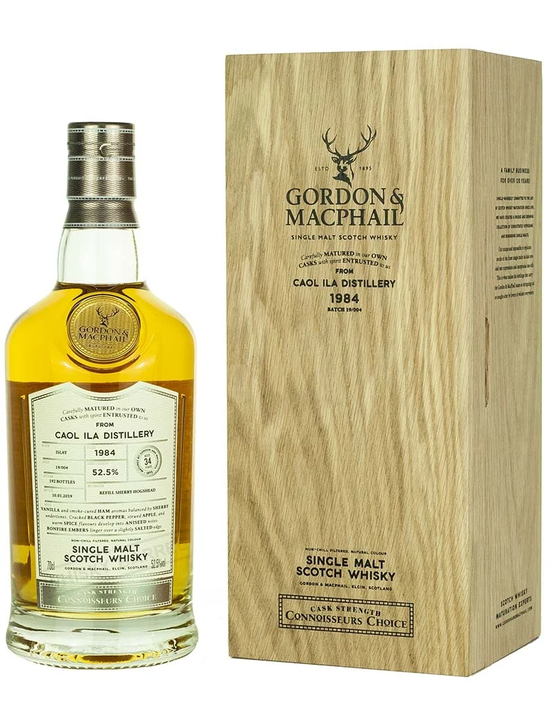 Caol Ila 34 Year Old 1984 Connoisseurs Choice