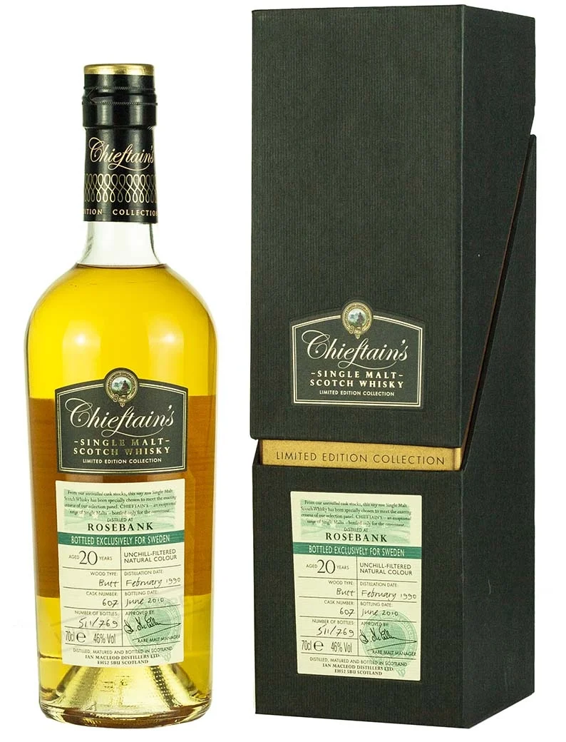 Rosebank 20 Year Old 1990 Chieftan's