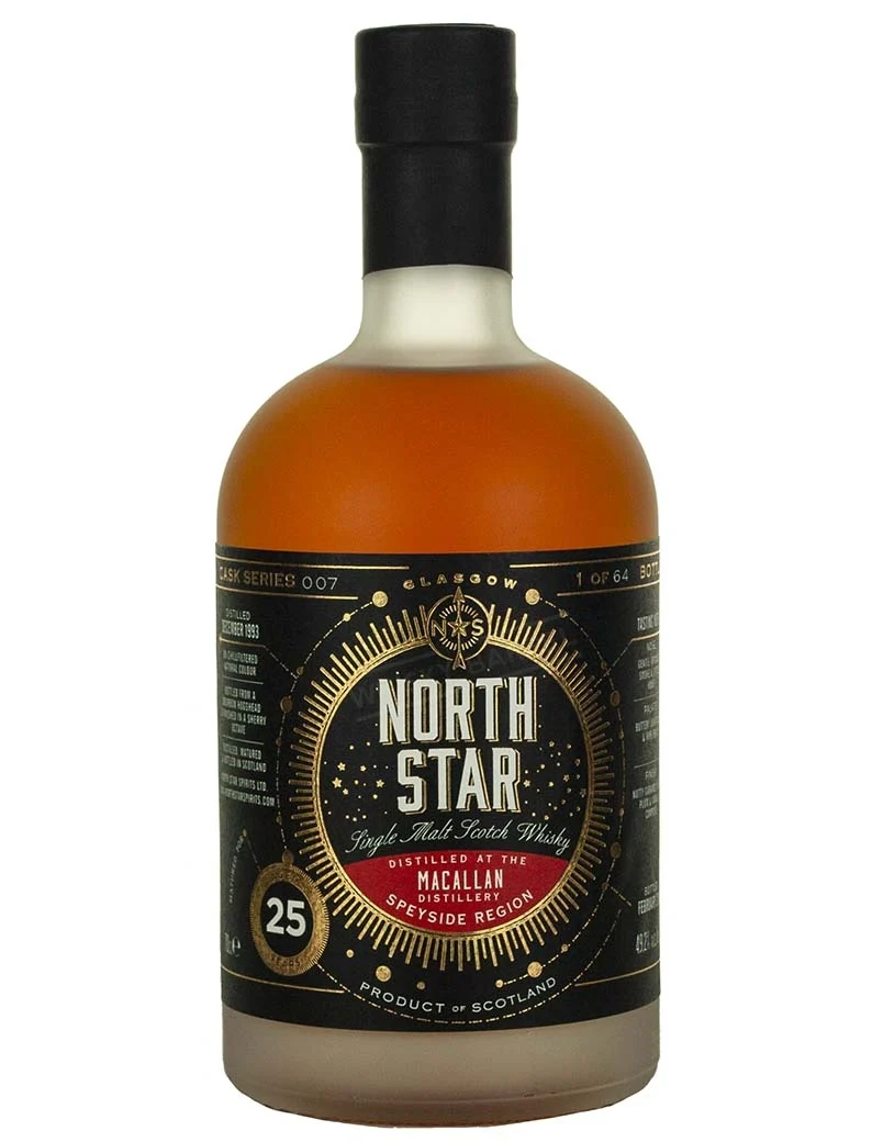 Macallan 25 Year Old 1993 North Star