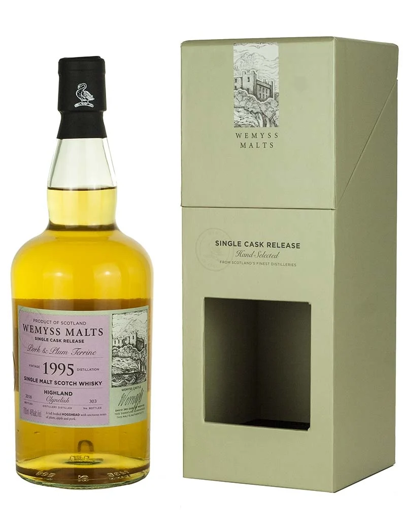Clynelish 23 Year Old 1995 Pork & Plum Terrine Wemyss
