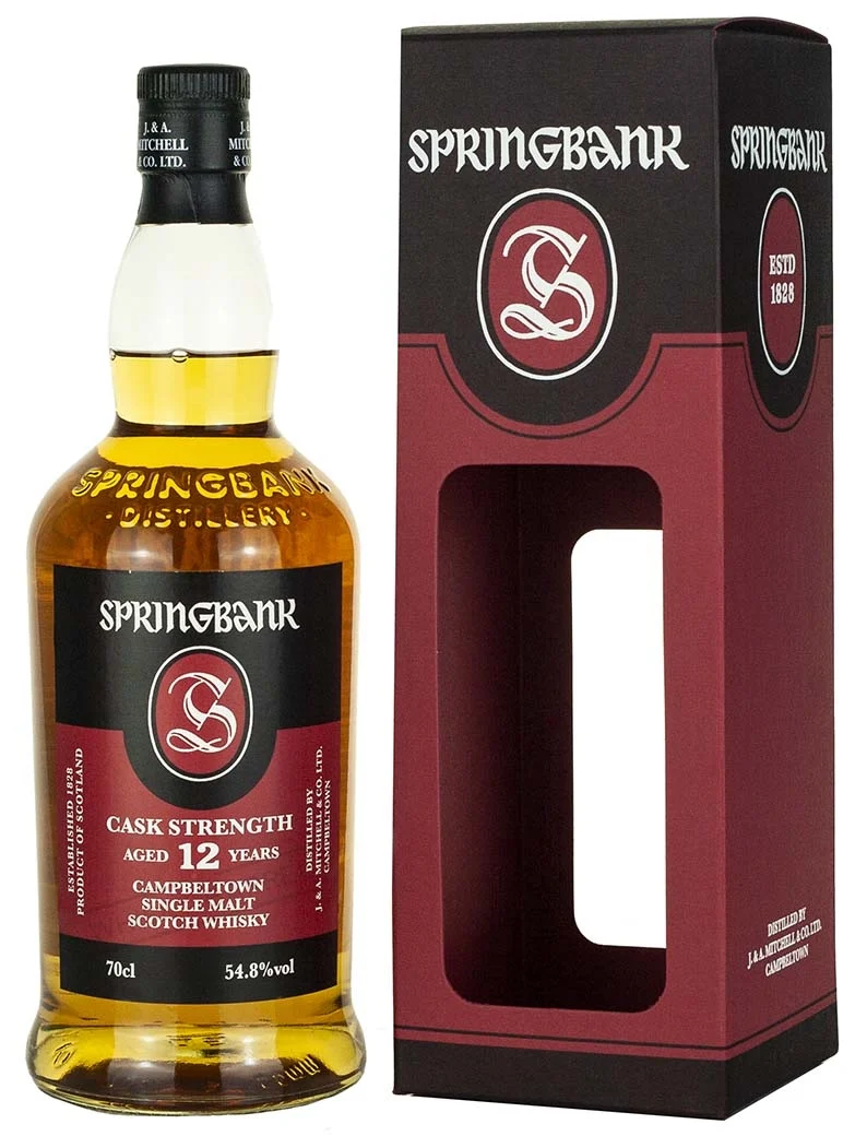 Springbank 12 Year Old Cask Strength 54.8%