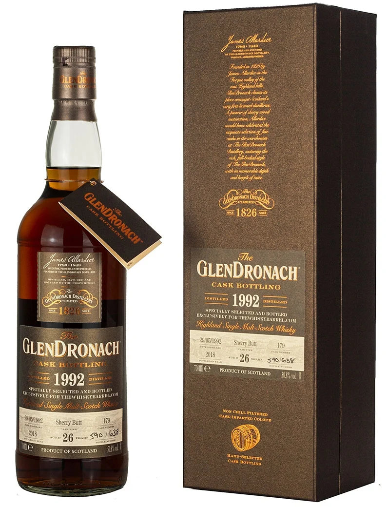 Glendronach 26 Year Old 1992 Exclusive for TWB