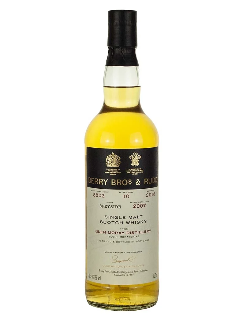 Glen Moray 10 Year Old 2007 Berry Bros & Rudd