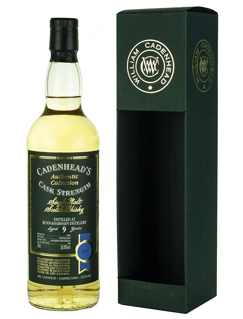 Bunnahabhain 9 Year Old 2009 Cadenhead's Authentic Collection
