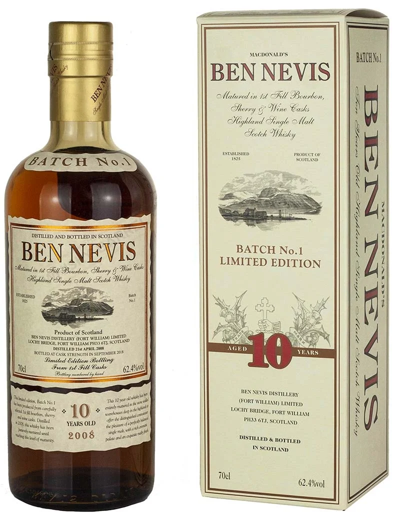 Ben Nevis 10 Year Old 2008 Small Batch No. 1