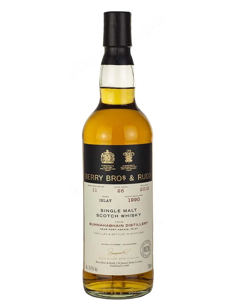 Bunnahabhain 26 Year Old 1990 Berry Bros & Rudd