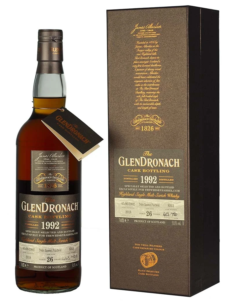 Glendronach 26 Year Old 1992 Exclusive for TWB