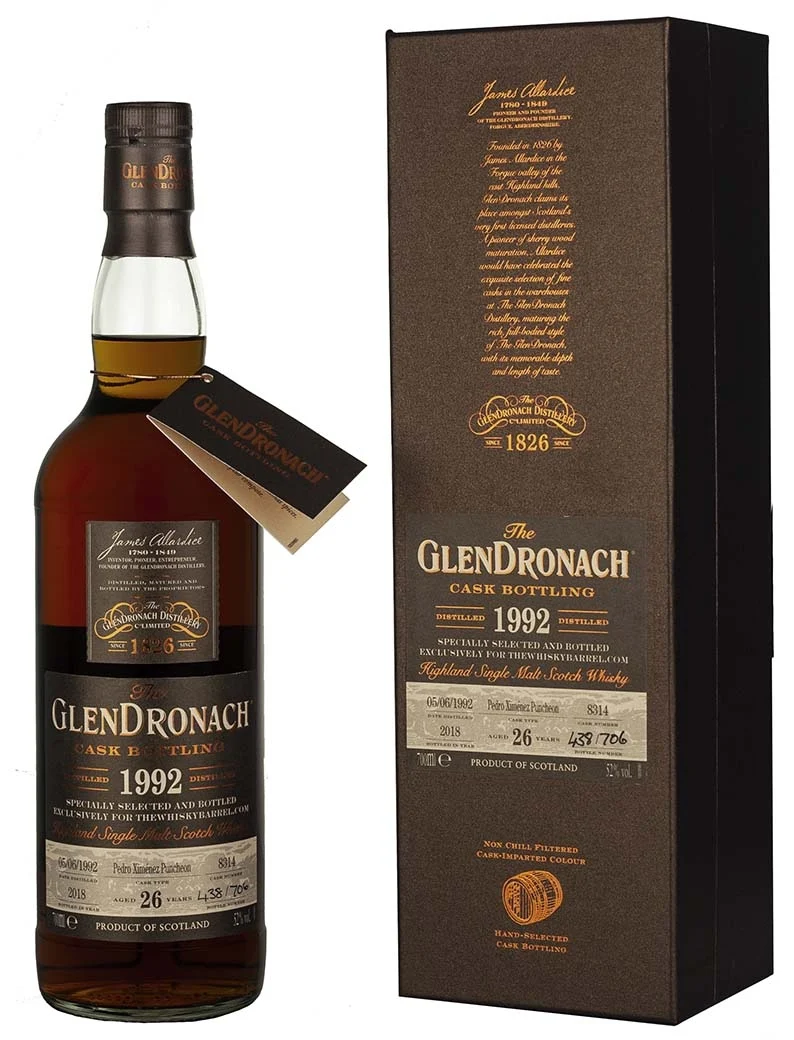 Glendronach 26 Year Old 1992 Exclusive for TWB