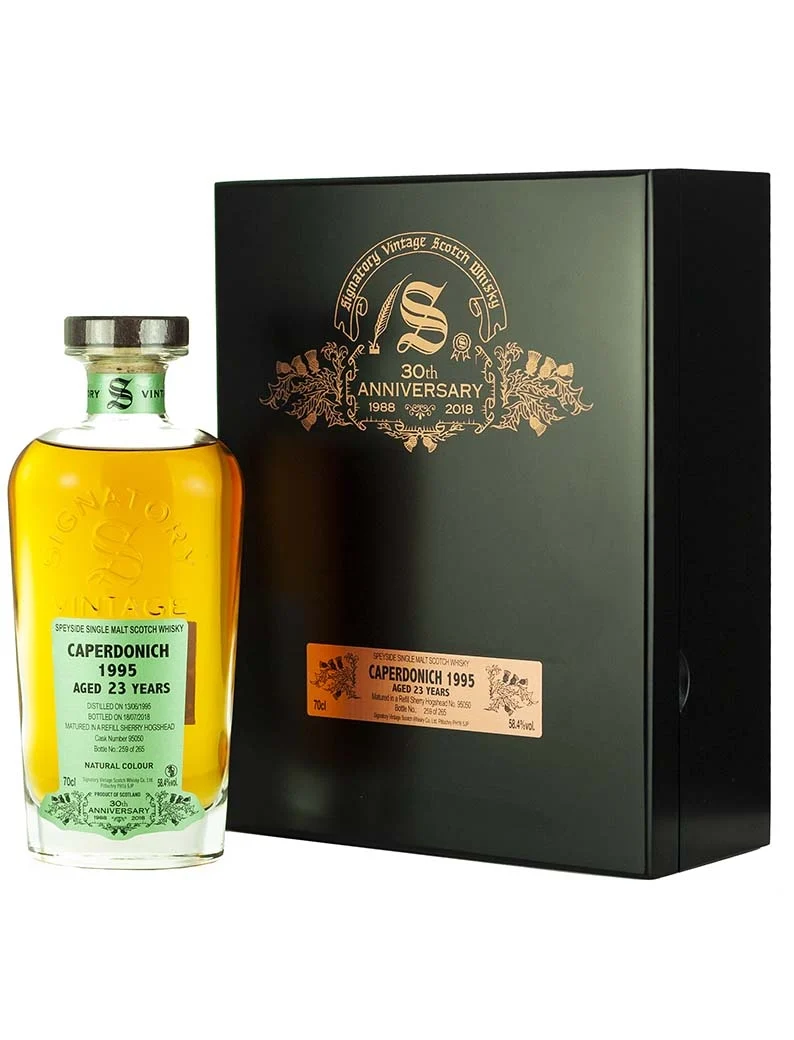 Caperdonich 23 Year Old 1995 Signatory 30th Anniversary