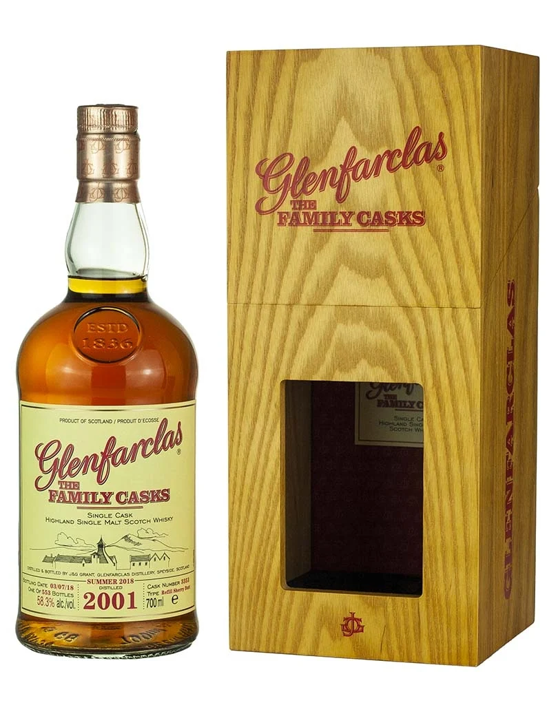 Glenfarclas 16 Year Old 2001 Family Casks Release S18