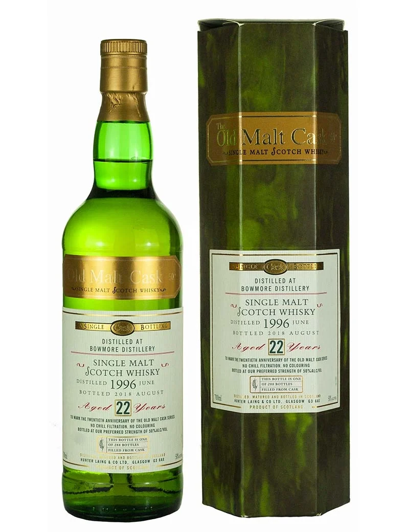 Bowmore 22 Year Old 1996 Old Malt Cask 20th Anniversary