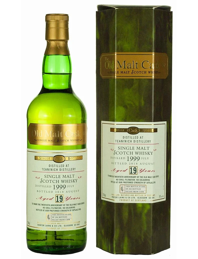 Teaninich 19 Year Old 1999 Old Malt Cask 20th Anniversary