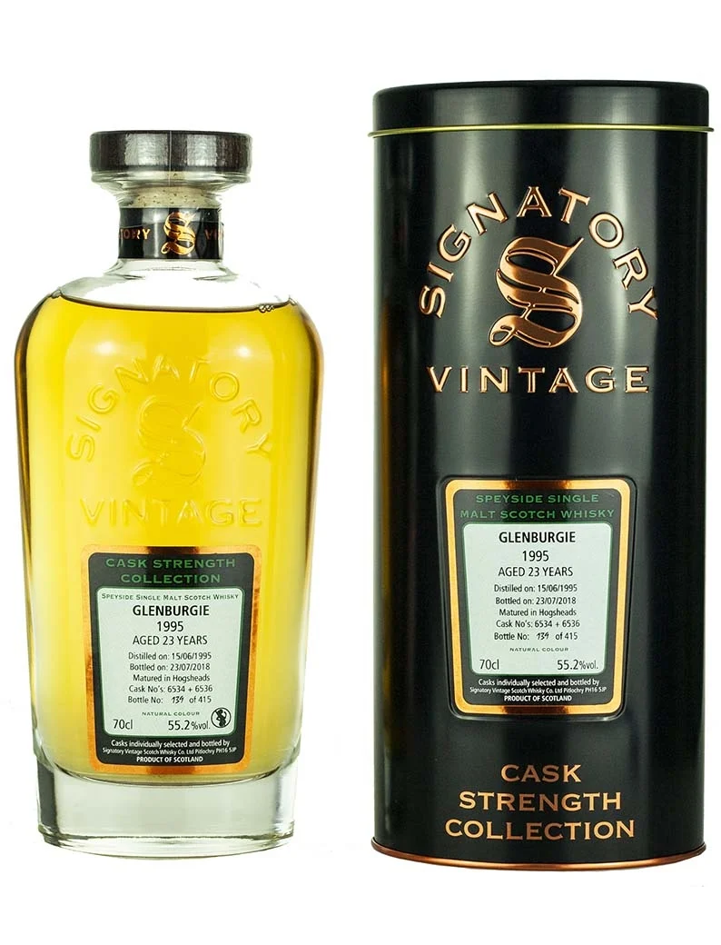 Glenburgie 23 Year Old 1995 Signatory Cask Strength